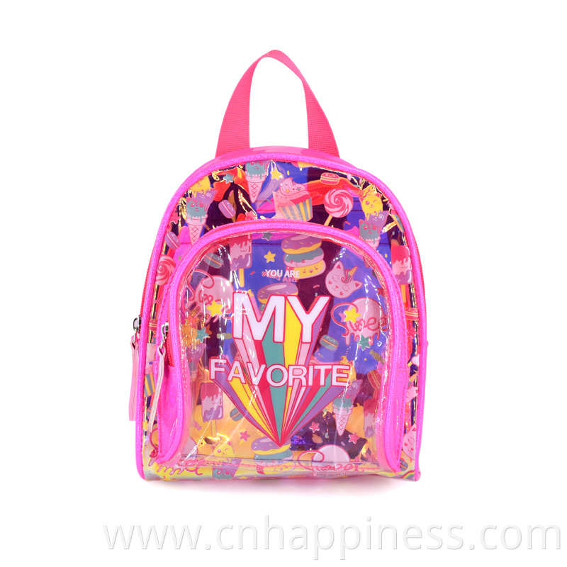 HSI A047200106AA Holographic My Favorite Sweet Print School Bag character design backpack